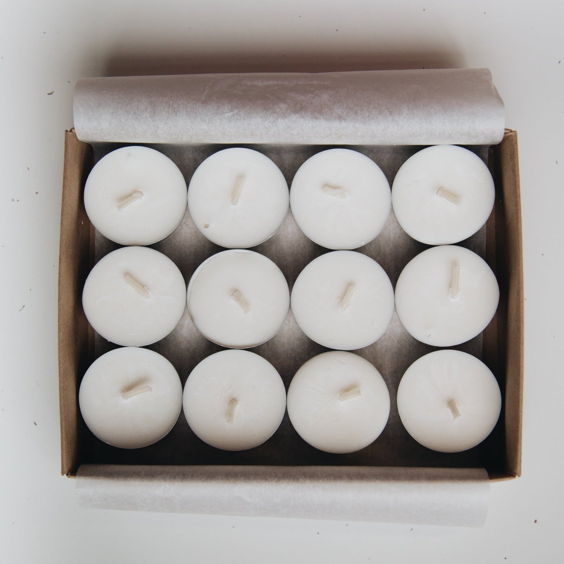 Bougies chauffe-plat | Boîte de 12 pièces