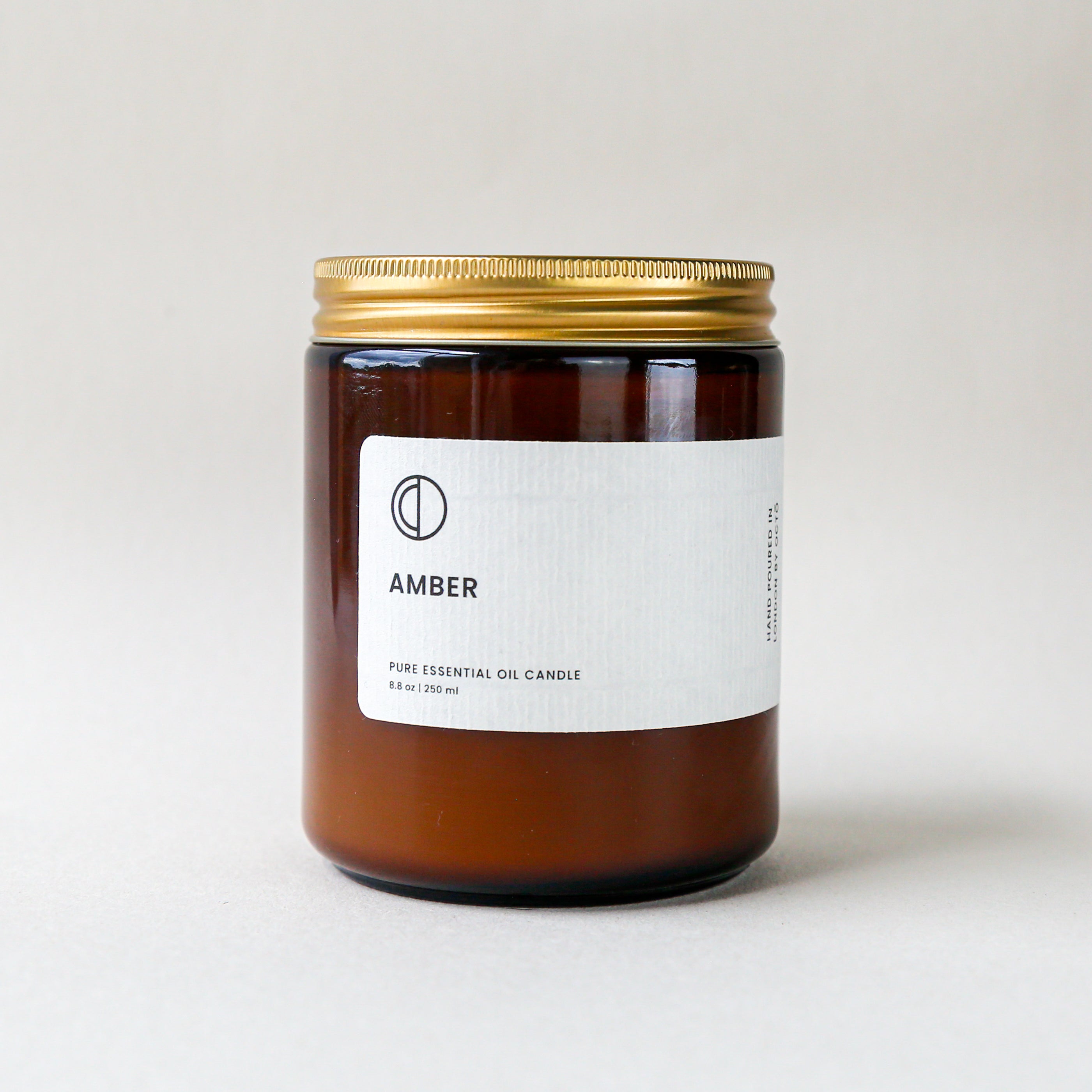 Amber (Lavender + Patchouli + Frankincense) | Amber Jar Candle