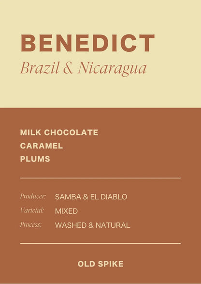 Benedict Coffee Blend | by Old Spike 200g