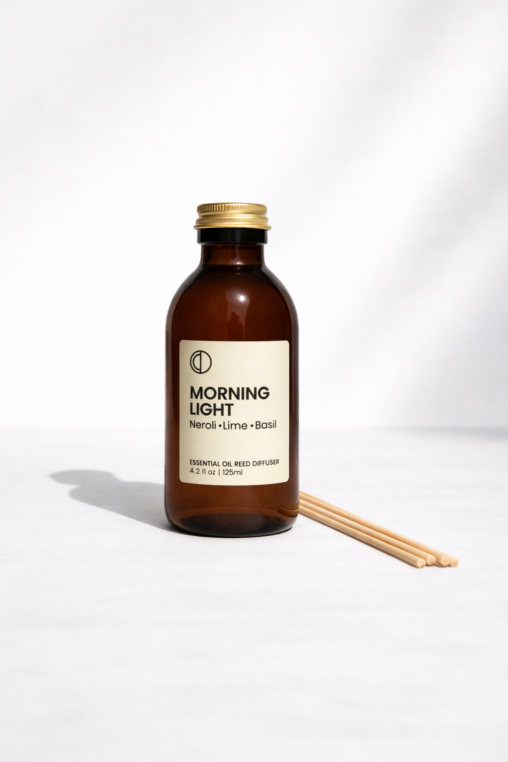 Lumière du matin (Néroli + Citron vert + Basilic) | Diffuseur à bâtonnets