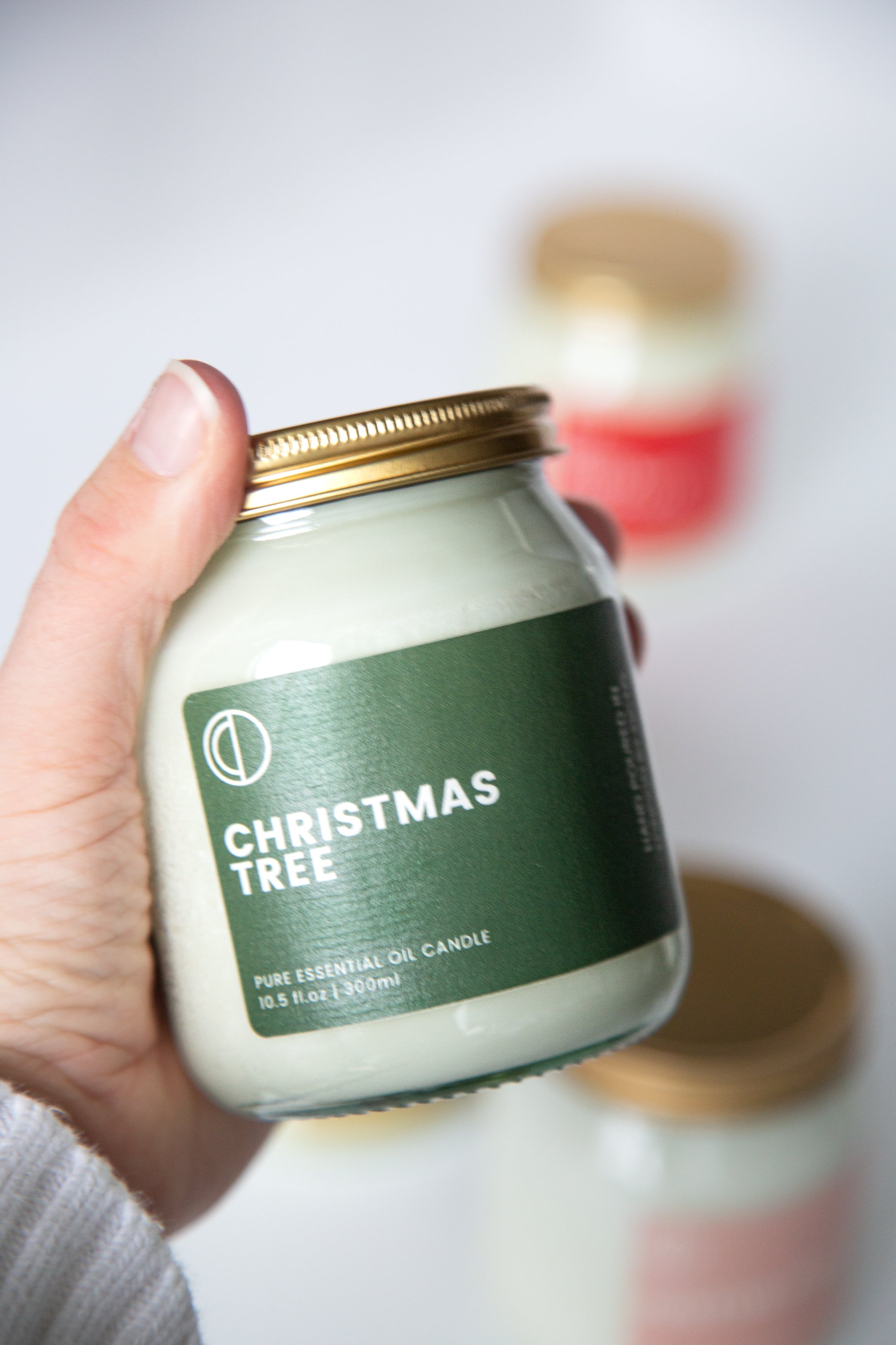 Christmas Tree | Clear Jar Candle