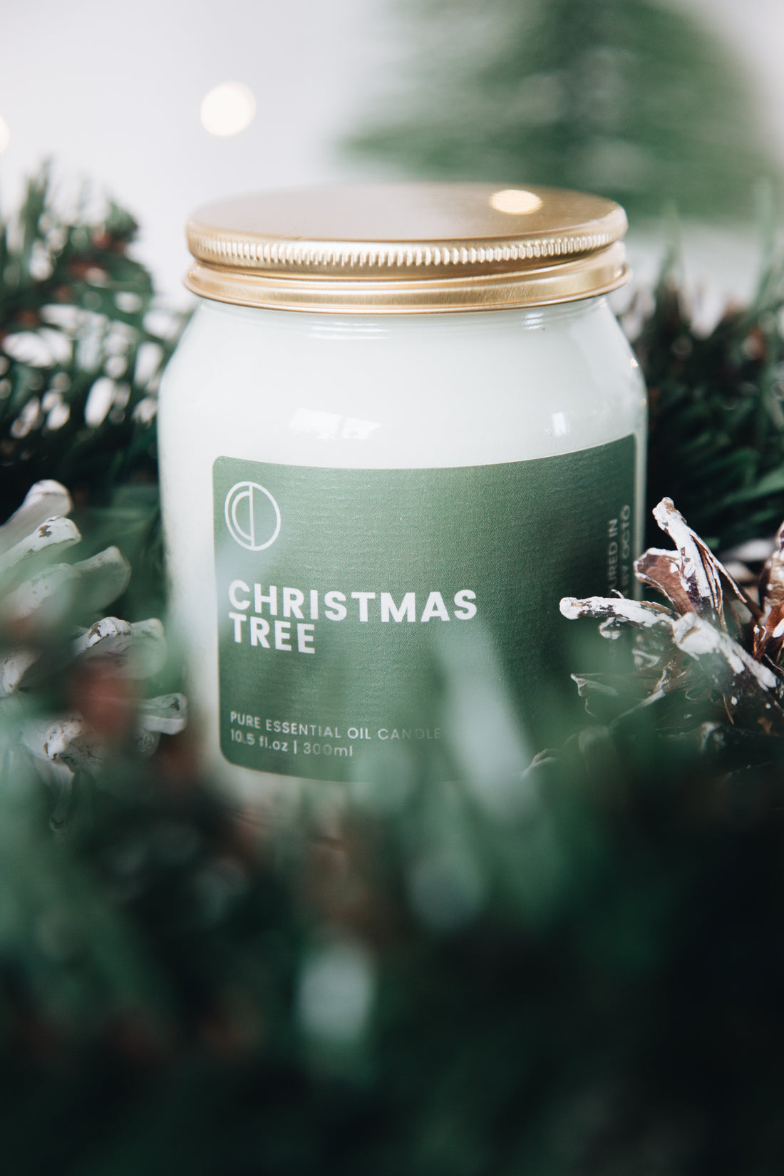 Christmas Tree | Clear Jar Candle