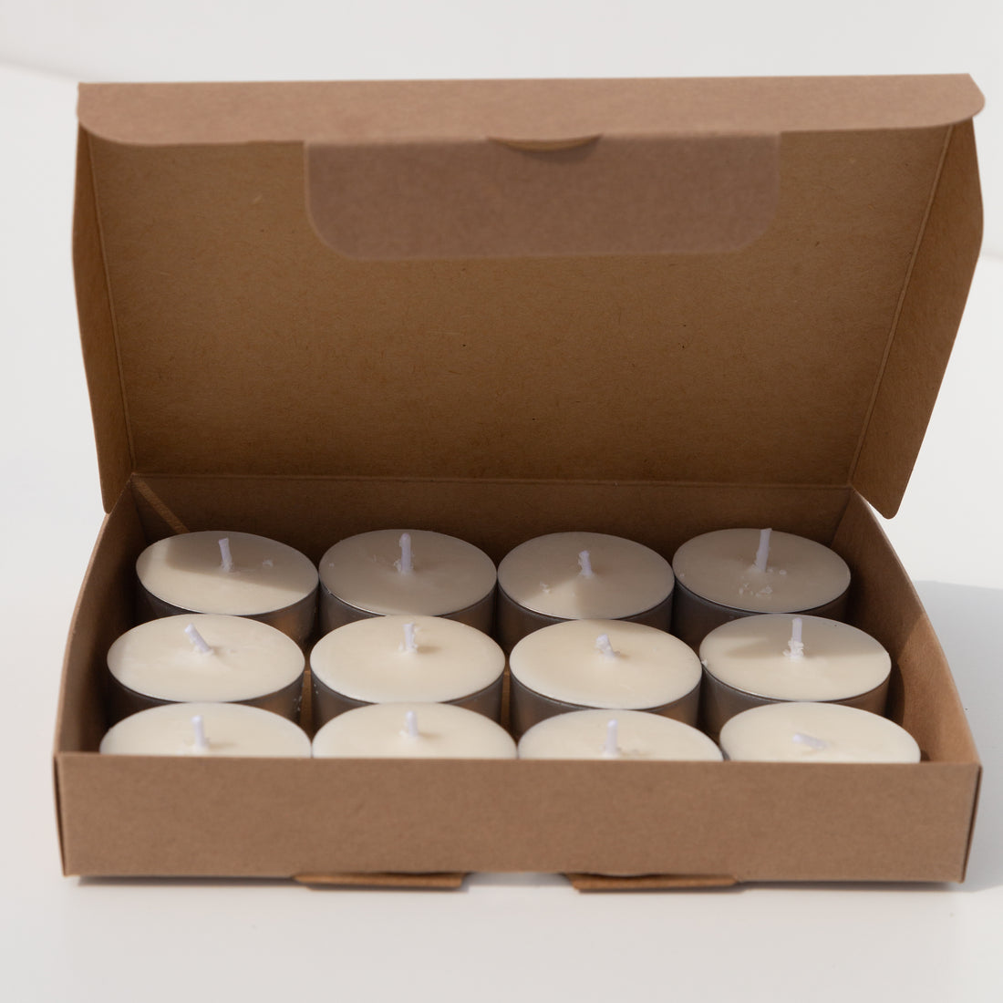 Bougies chauffe-plat 12 pièces