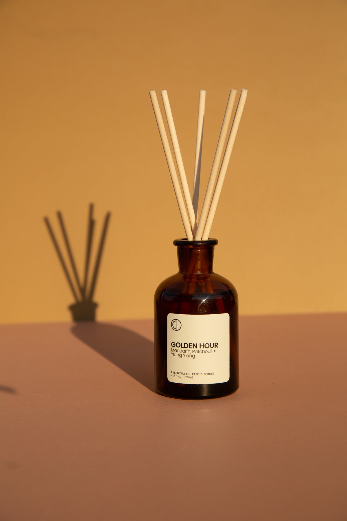 Golden Hour (Mandarine + Patchouli + Ylang-ylang) | Diffuseur à bâtonnets