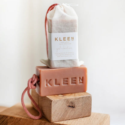 Savon végétalien 100% naturel sur corde