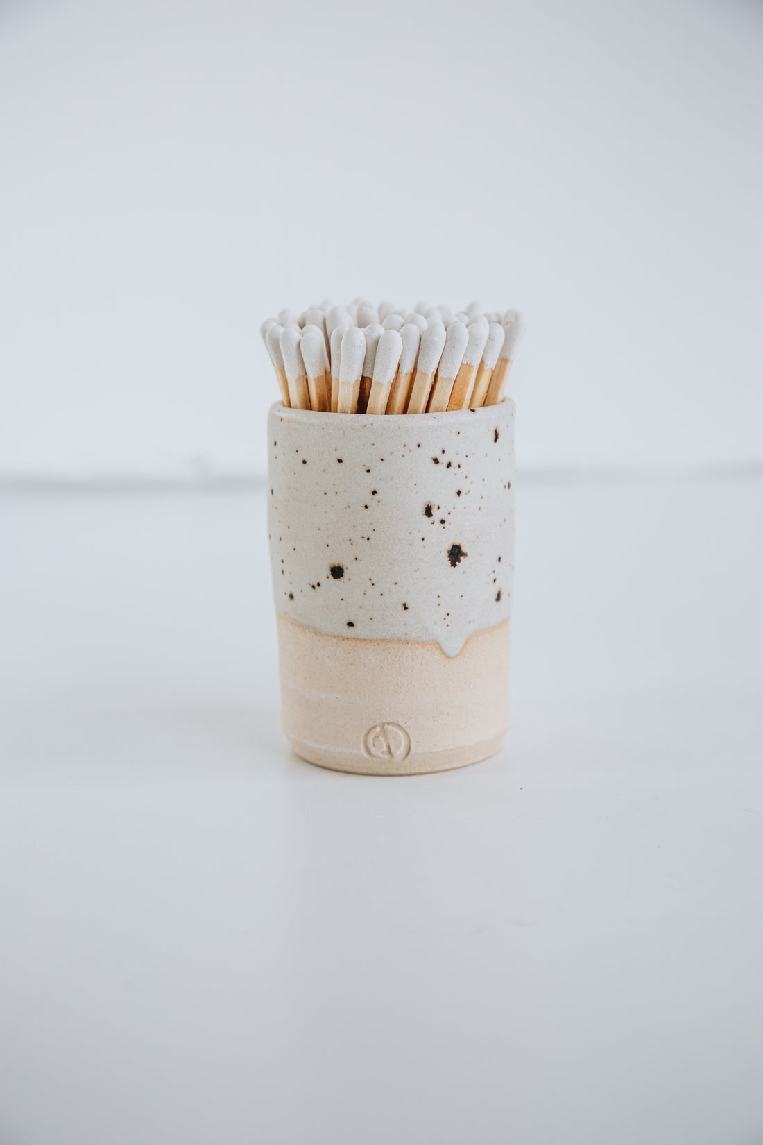 Ceramic Match Pot | Handmade | OCTŌ x Heath &amp; Sea