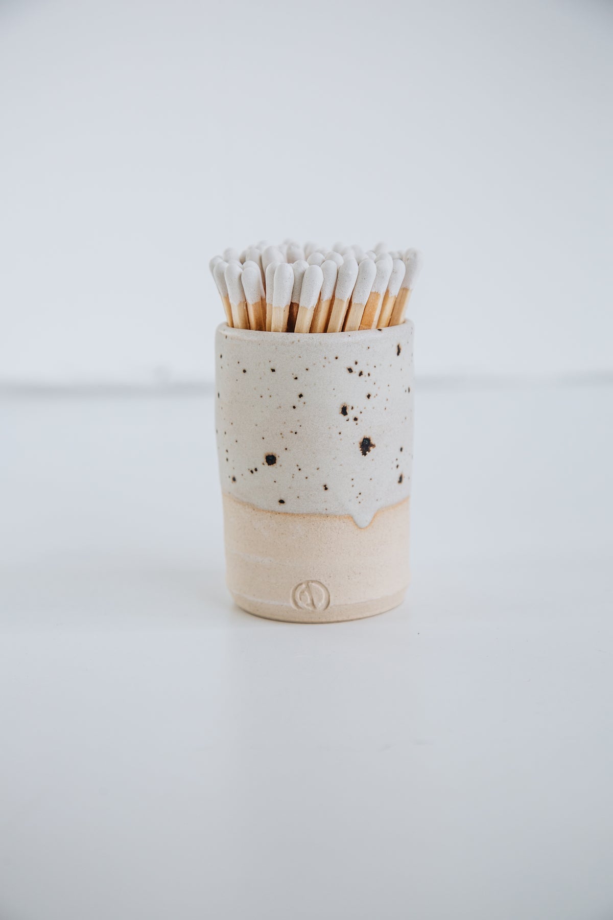 Ceramic Match Pot | Handmade | OCTŌ x Heath &amp; Sea