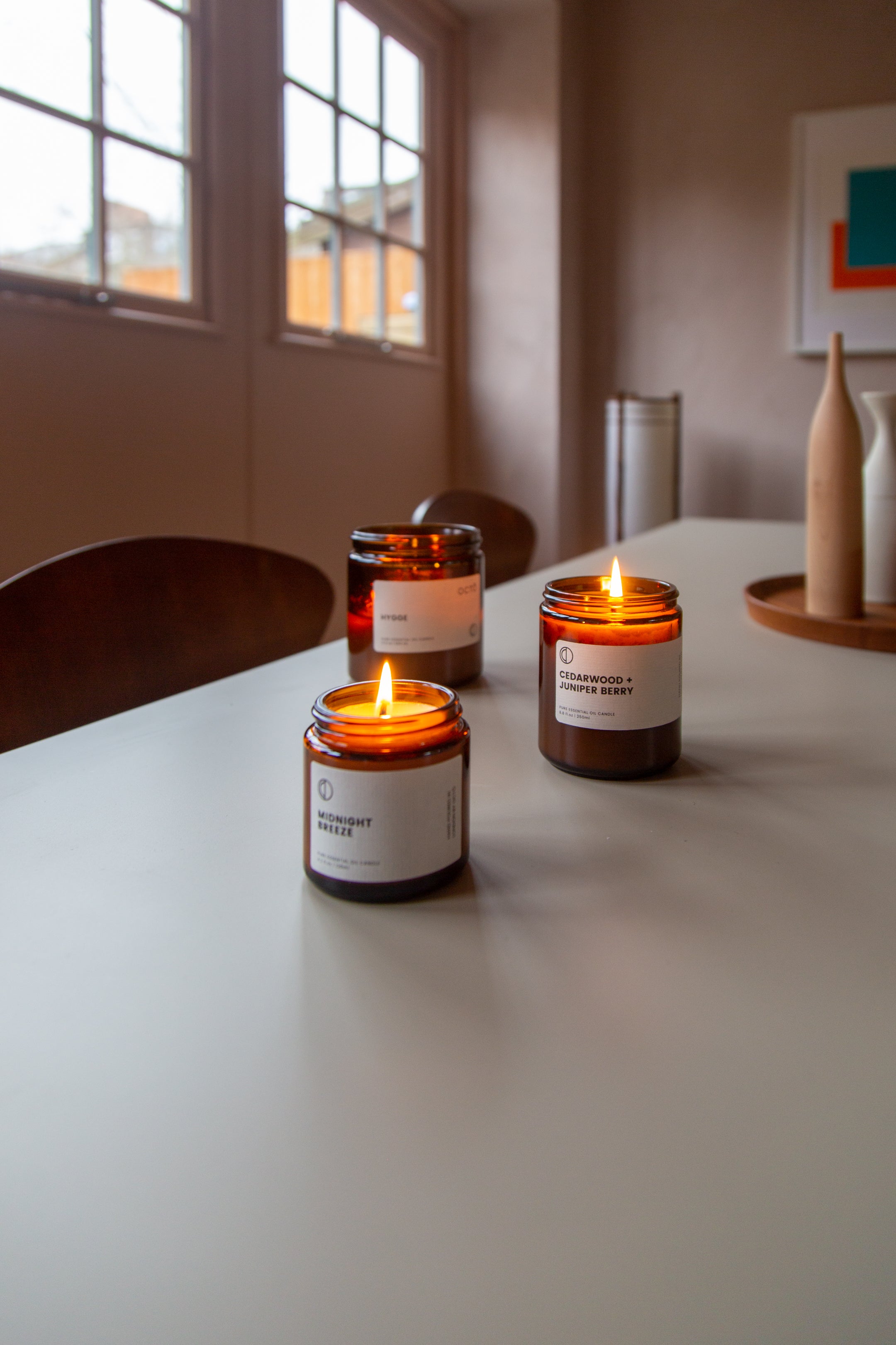 Bougie Eucalyptus + Menthe poivrée