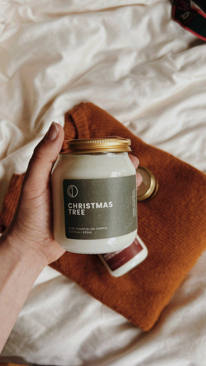 Christmas Tree | Clear Jar Candle