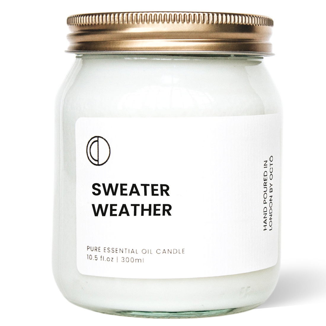 Sweater Weather (Pine + Ylang Ylang + Clove) | Clear Jar Candle