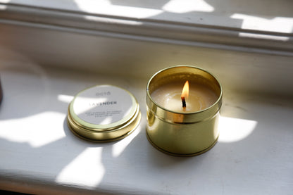 Bougie en étain à la citronnelle 100ml