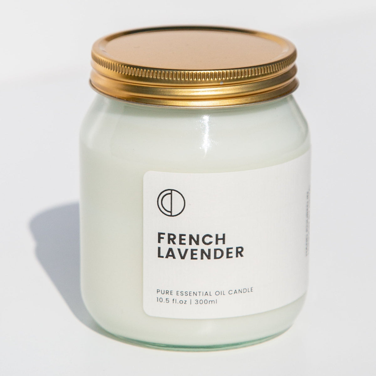 Lavande française | Bougie en pot transparent