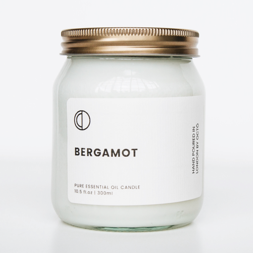 Bergamot | Clear Jar Candle