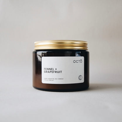 Bougie Fenouil + Pamplemousse