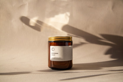 Bougie Morning Light - (Néroli, Basilic et Citron Vert)